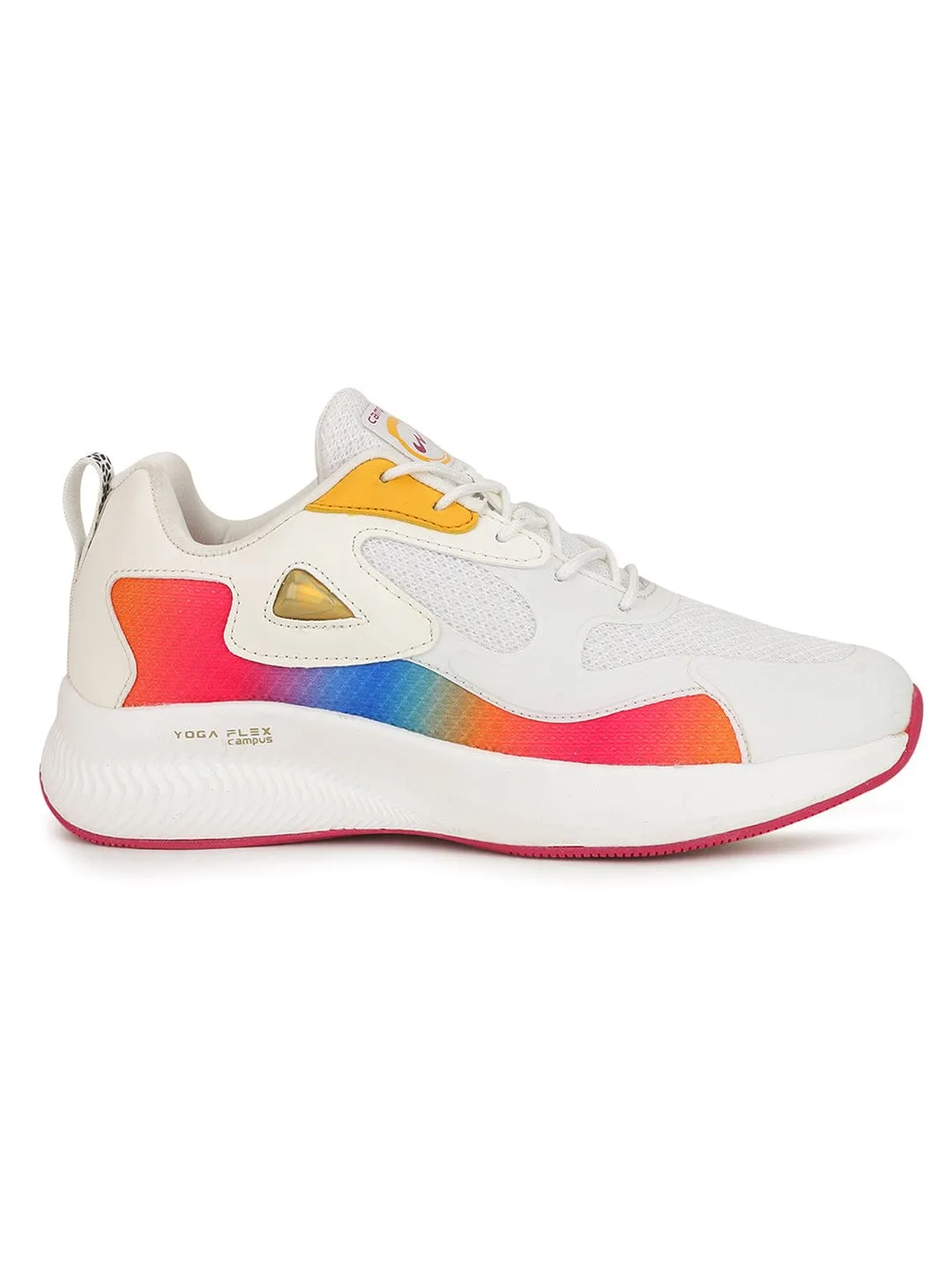 HELLEN Off White Women's Running Shoes sold by Campus Shoes