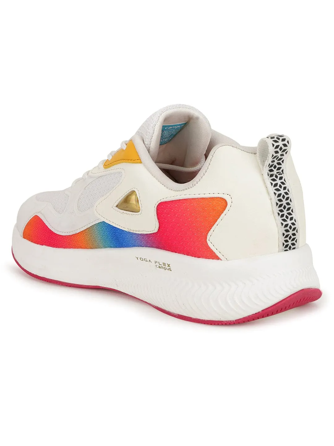 HELLEN Off White Women's Running Shoes sold by Campus Shoes product image thumbnail 3