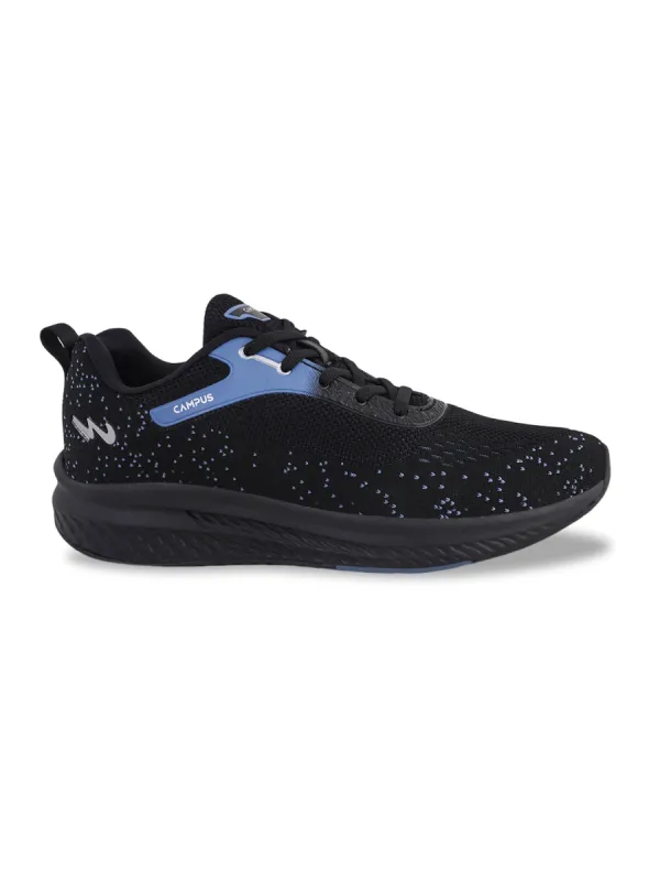 CHESTER Black Men's Running Shoes sold by Campus Shoes