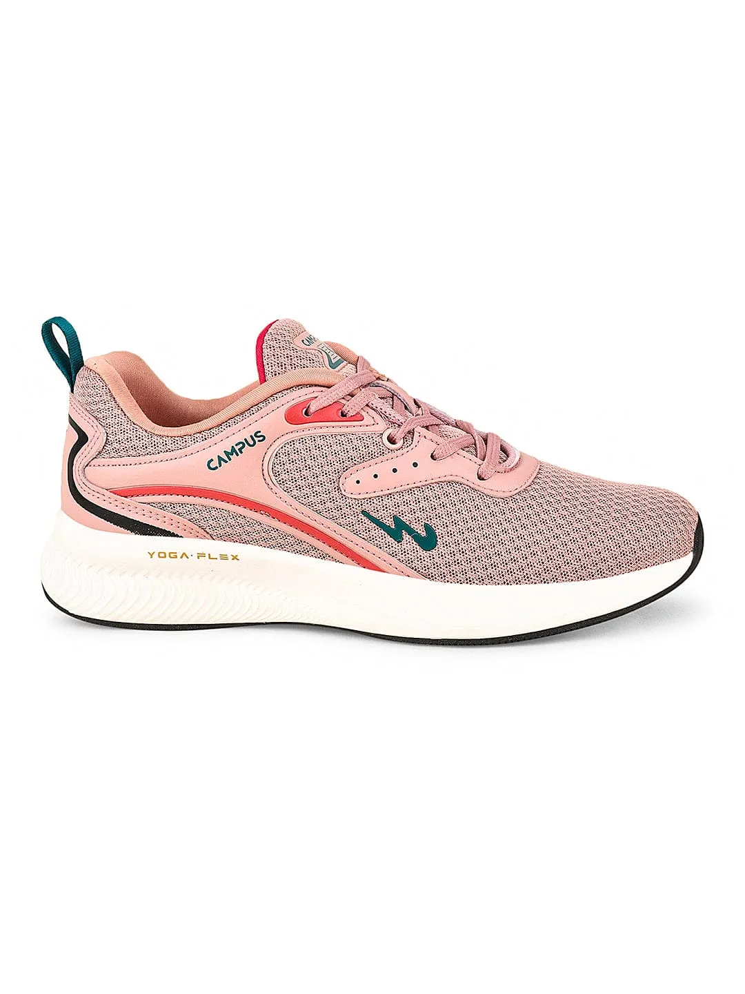 CAMP-CLANCY Peach Women's Running Shoes sold by Campus Shoes