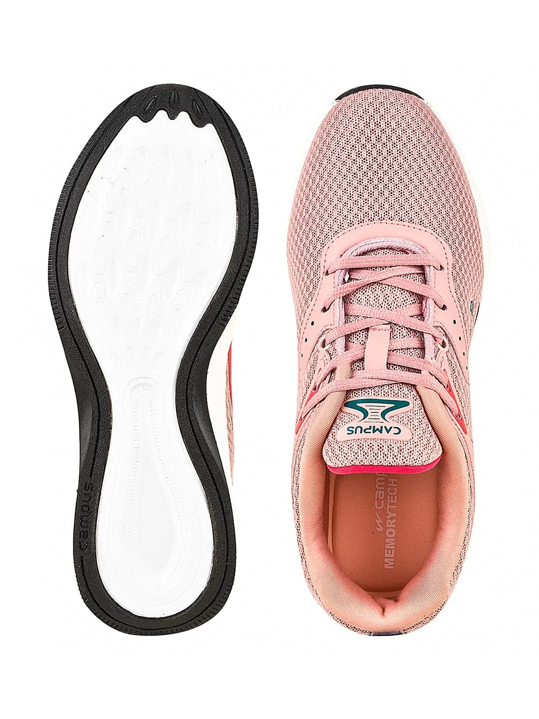 CAMP-CLANCY Peach Women's Running Shoes sold by Campus Shoes product image thumbnail 5