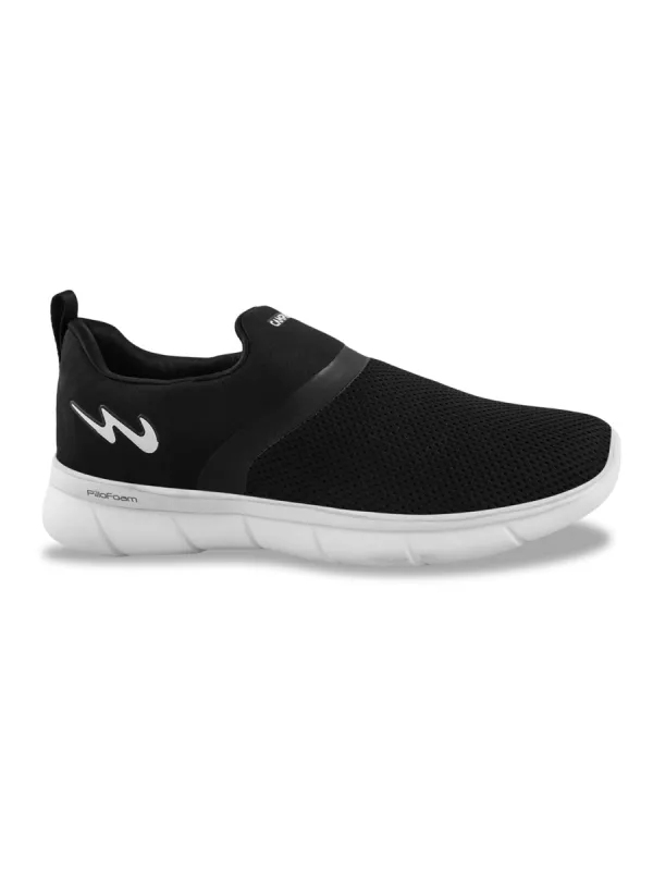 CAMP SKYWALK Black Men's Walking Shoes sold by Campus Shoes