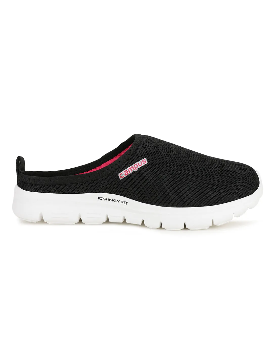 KIM Black Women's Walking Shoes sold by Campus Shoes