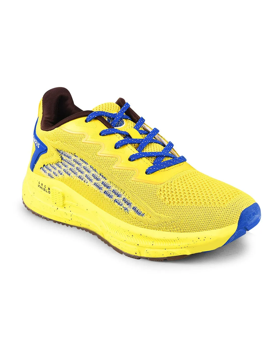 CAMP ALFRED Yellow Men's Running Shoes sold by Campus Shoes product image thumbnail 2