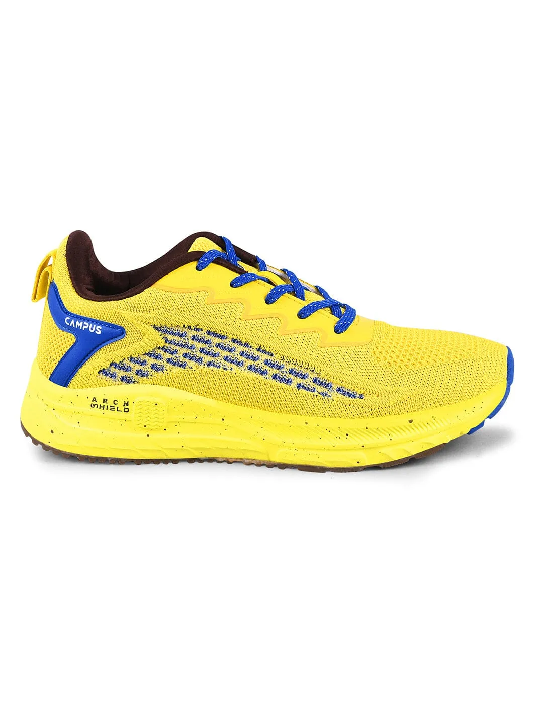 CAMP ALFRED Yellow Men's Running Shoes sold by Campus Shoes