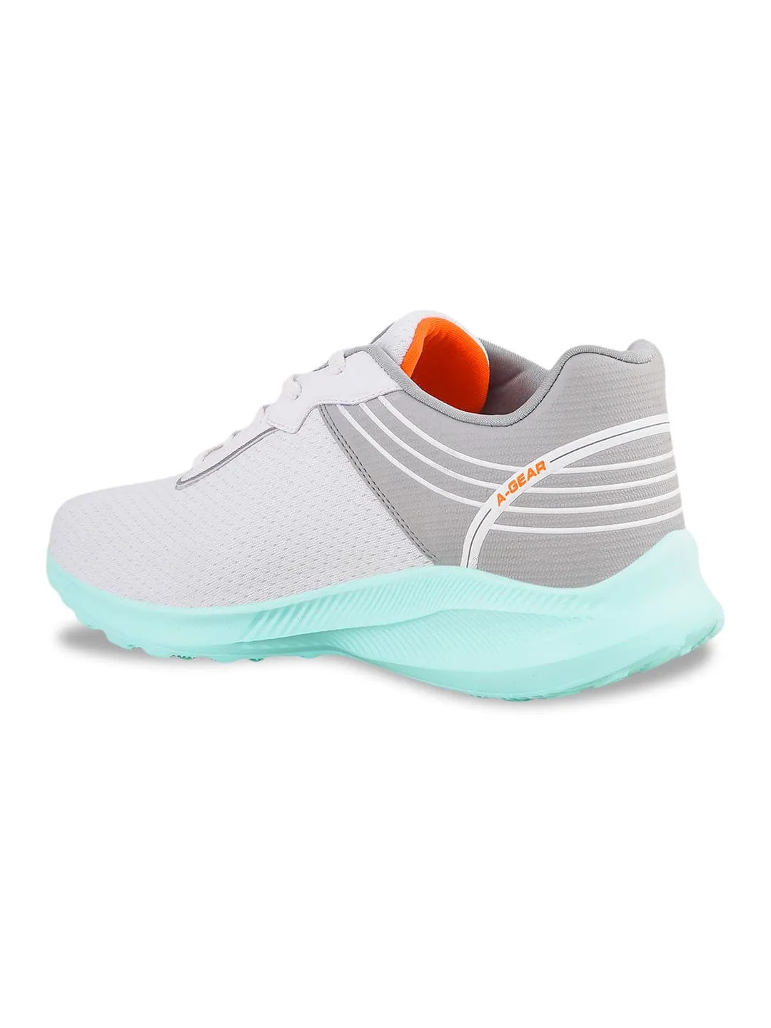 AGR-004 White Men's Sports Shoes sold by Campus Shoes product image thumbnail 3