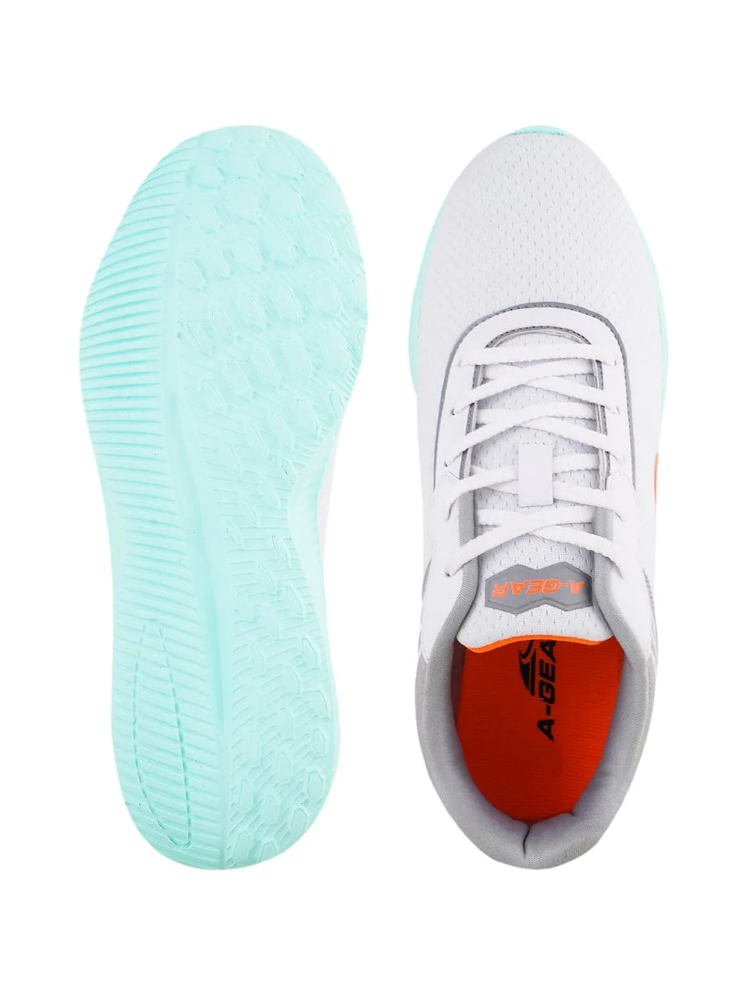 AGR-004 White Men's Sports Shoes sold by Campus Shoes product image thumbnail 4