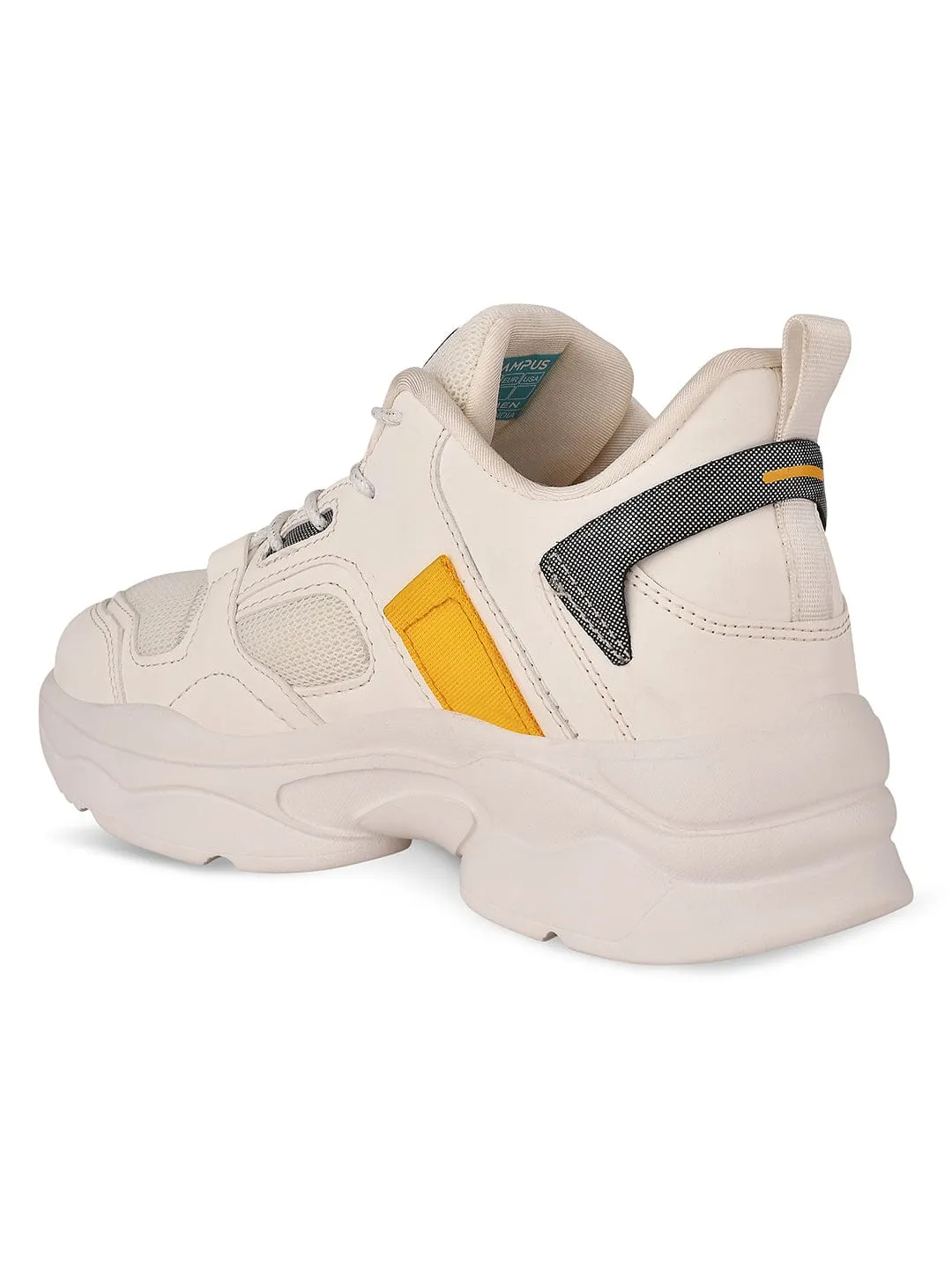 BROWNIE Off White Women's Sneakers sold by Campus Shoes product image thumbnail 3