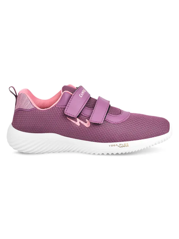 LISA (N) Purple Women's Walking Shoes sold by Campus Shoes
