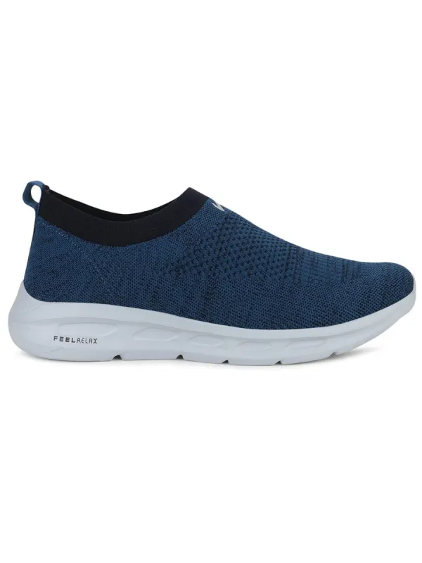 KING PRO Navy Men's Walking Shoes sold by Campus Shoes