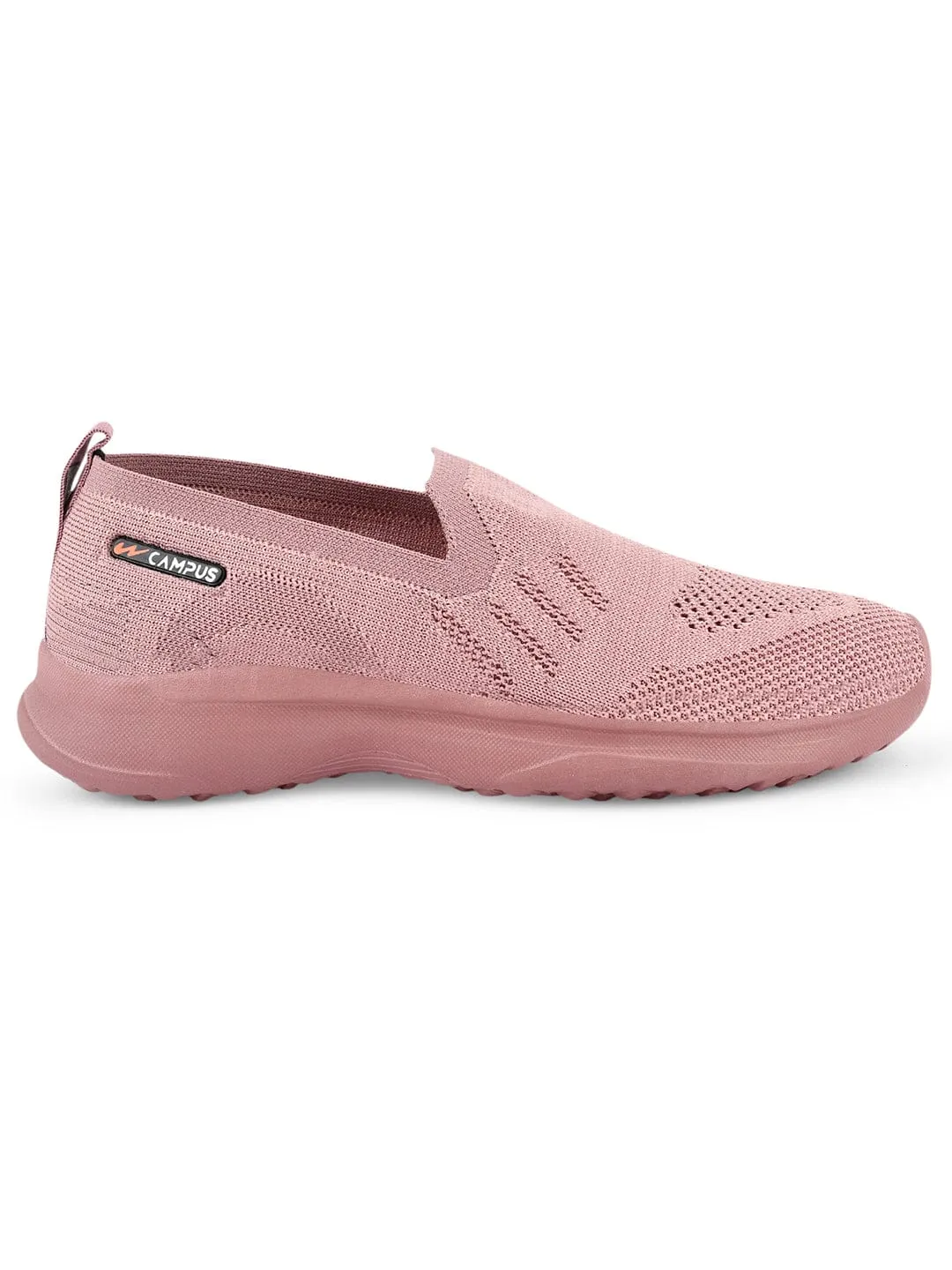 CAMP-KITE Peach Women's Slip-ons sold by Campus Shoes