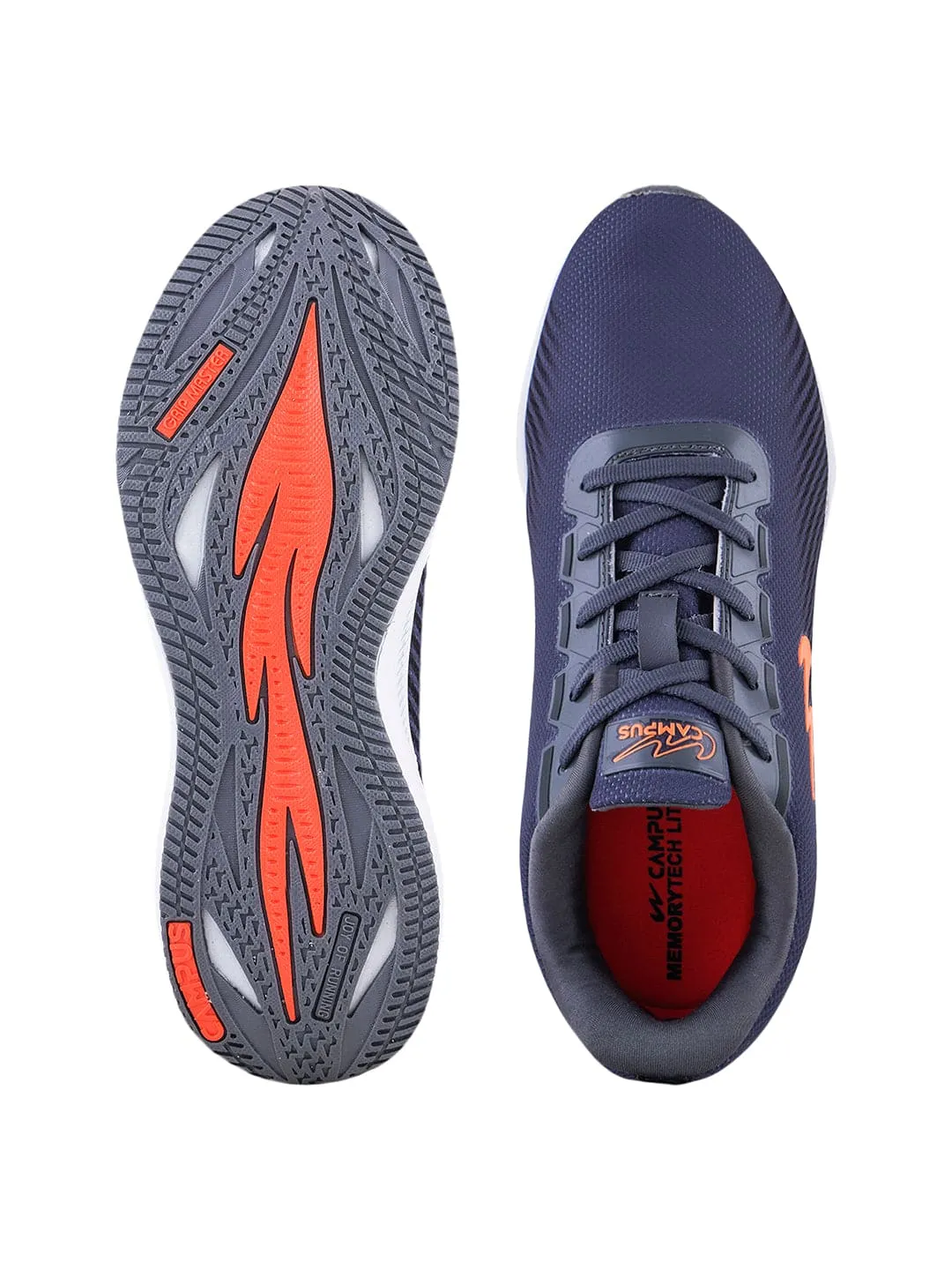 CORSA Grey Men's Sports Shoes sold by Campus Shoes product image thumbnail 4