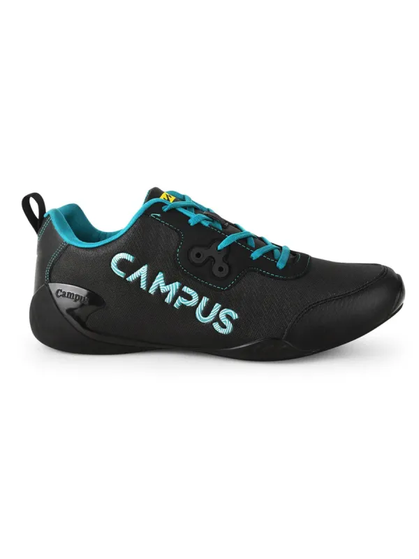 CAMP ZYLON Black Men's Sneakers sold by Campus Shoes