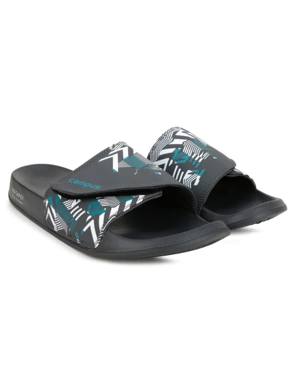 GC-SL-202 Grey Men's Slides sold by Campus Shoes