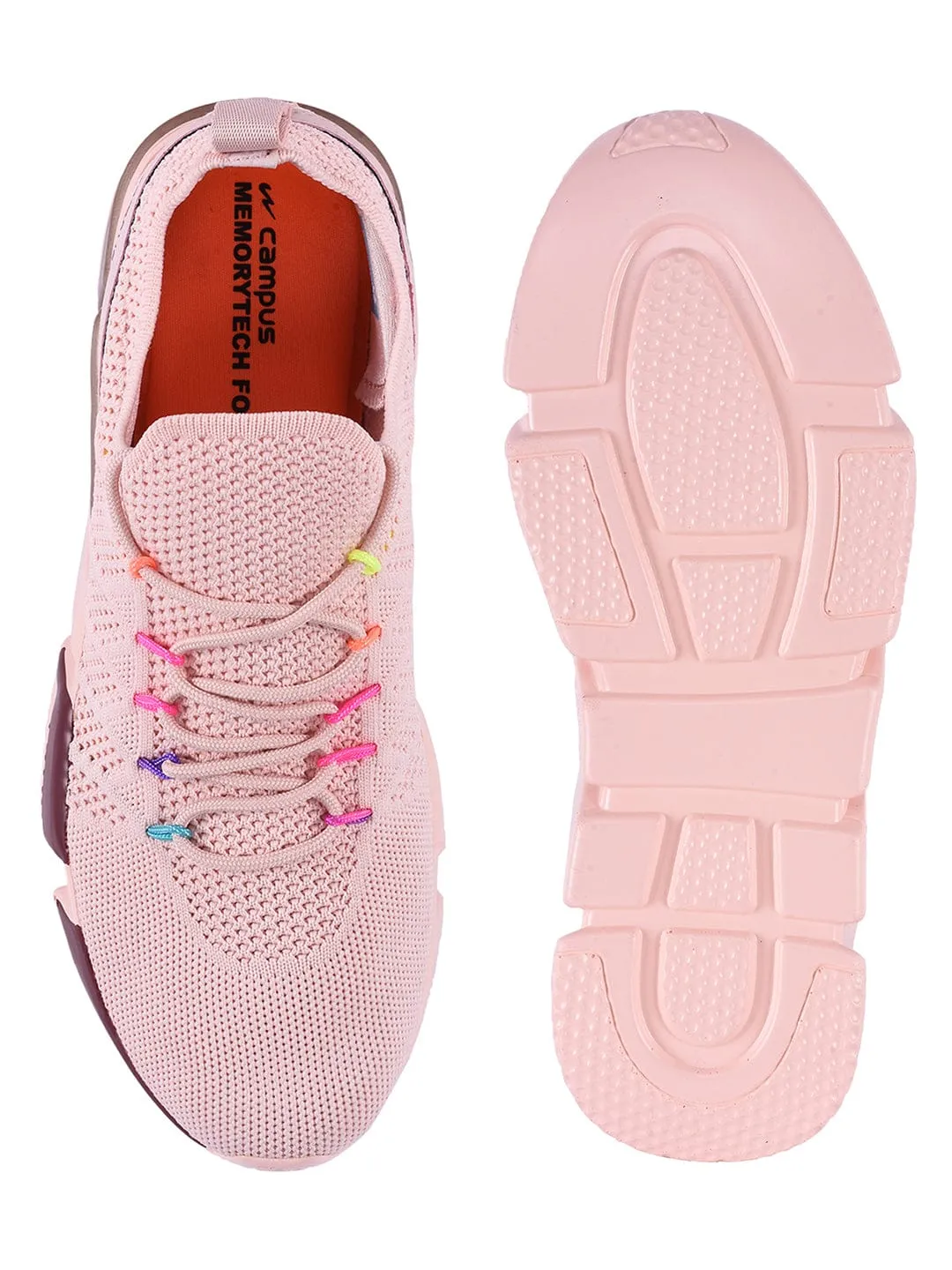 SUNSHINE Pink Women's Running Shoes sold by Campus Shoes product image thumbnail 5