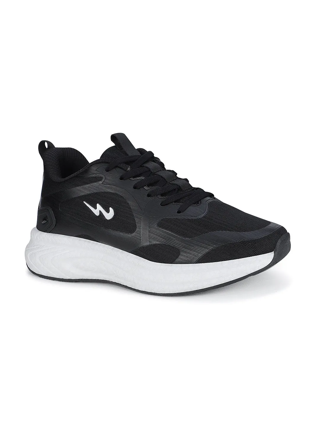 SNUG Black Men's Sports Shoes sold by Campus Shoes product image thumbnail 2