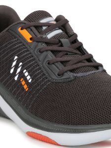 ZINK Black Men's Running Shoes sold by Campus Shoes