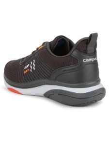 ZINK Black Men's Running Shoes sold by Campus Shoes