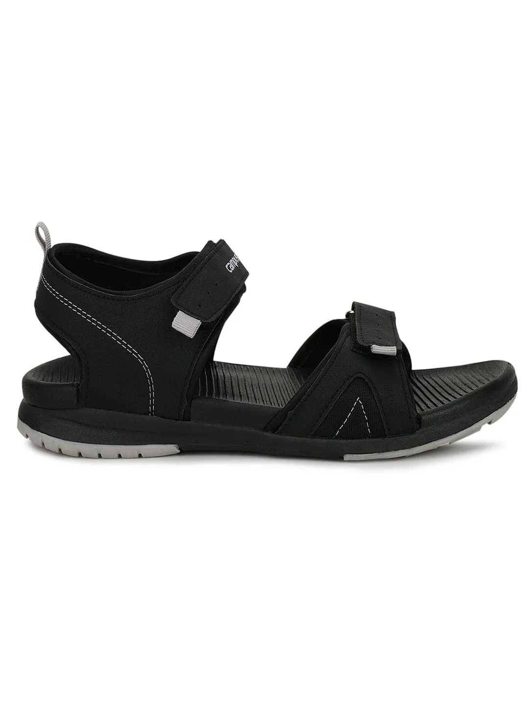 2GC-16 Black Men's Sports Sandals sold by Campus Shoes