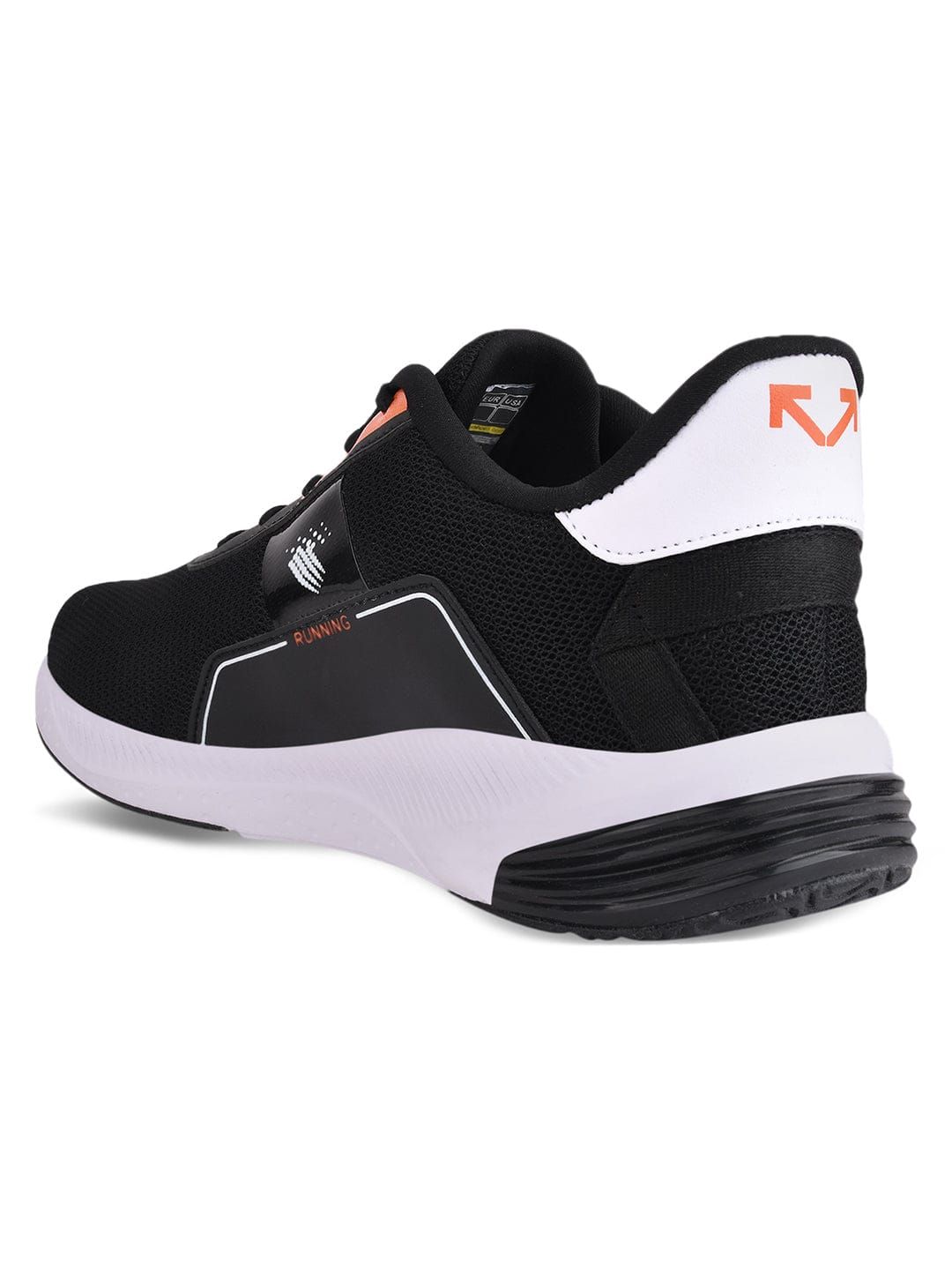 TREEP Black Men's Running Shoes sold by Campus Shoes product image thumbnail 3