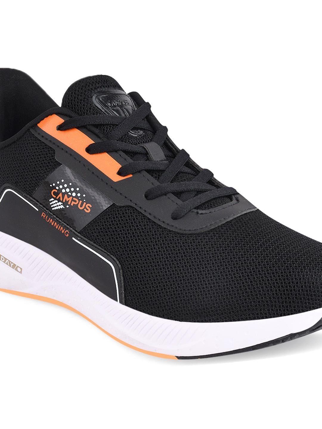 TREEP Black Men's Running Shoes sold by Campus Shoes product image thumbnail 5
