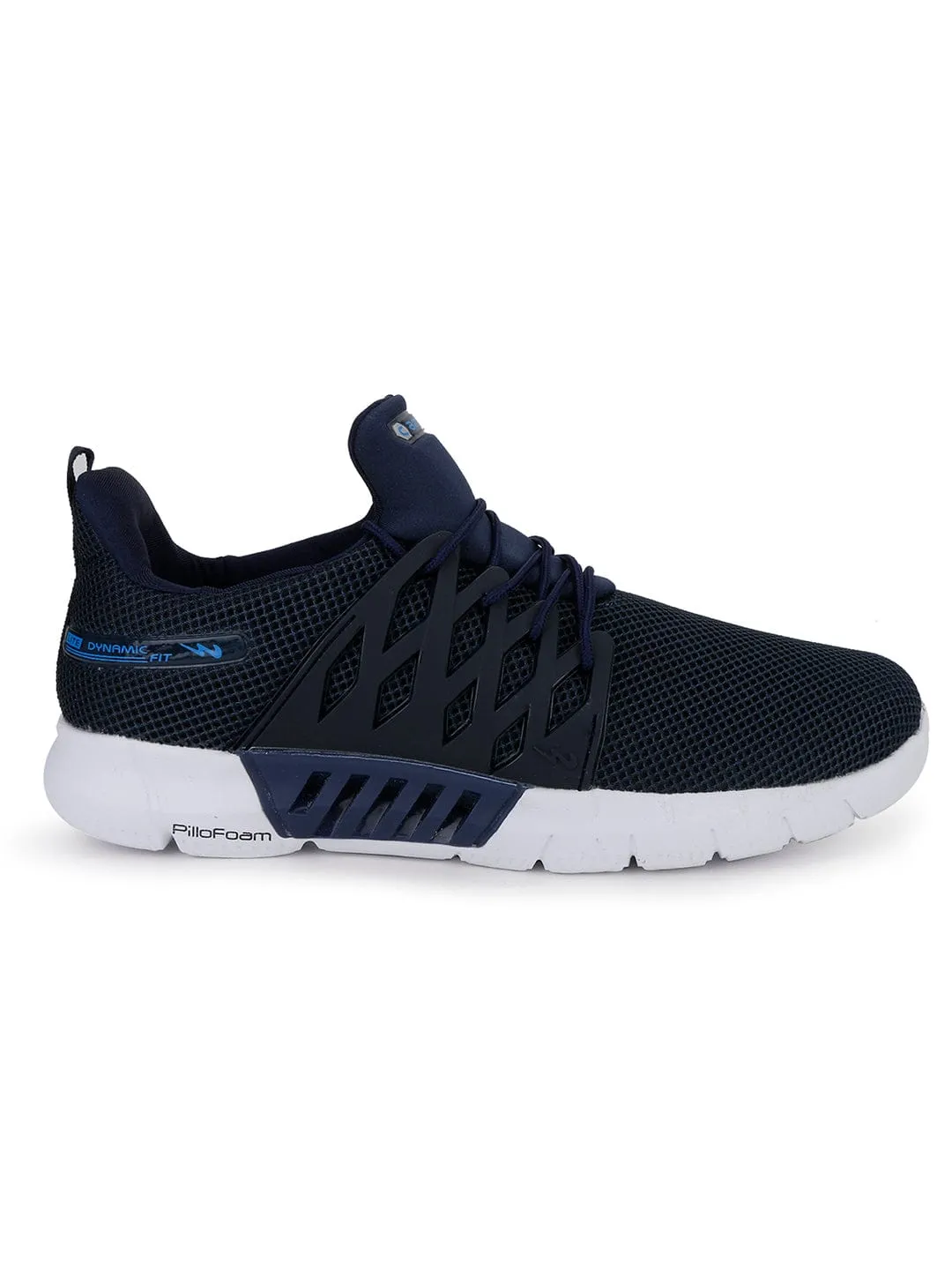 BELGIUM PLUS Navy Men's Running Shoes sold by Campus Shoes