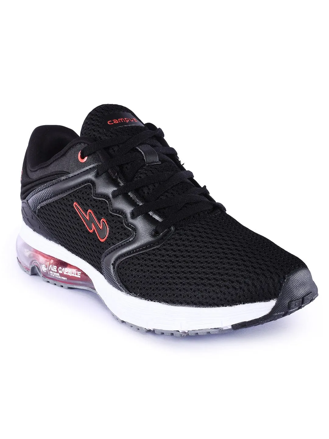 STREME Black Men's Sports Shoes sold by Campus Shoes product image thumbnail 2