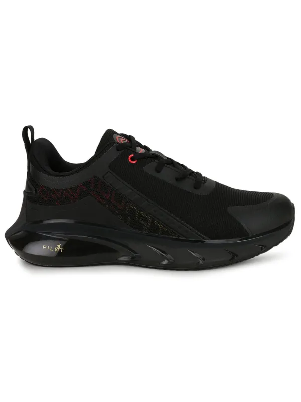 SYCLONE (R) Black Men's Running Shoes sold by Campus Shoes