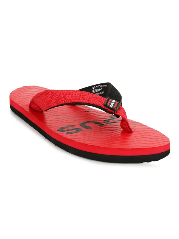 GC-1029A Red Men's Flip Flops sold by Campus Shoes