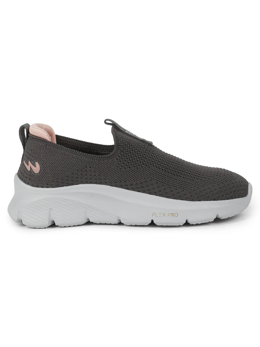 KURSTIN Grey Women's Walking shoes sold by Campus Shoes