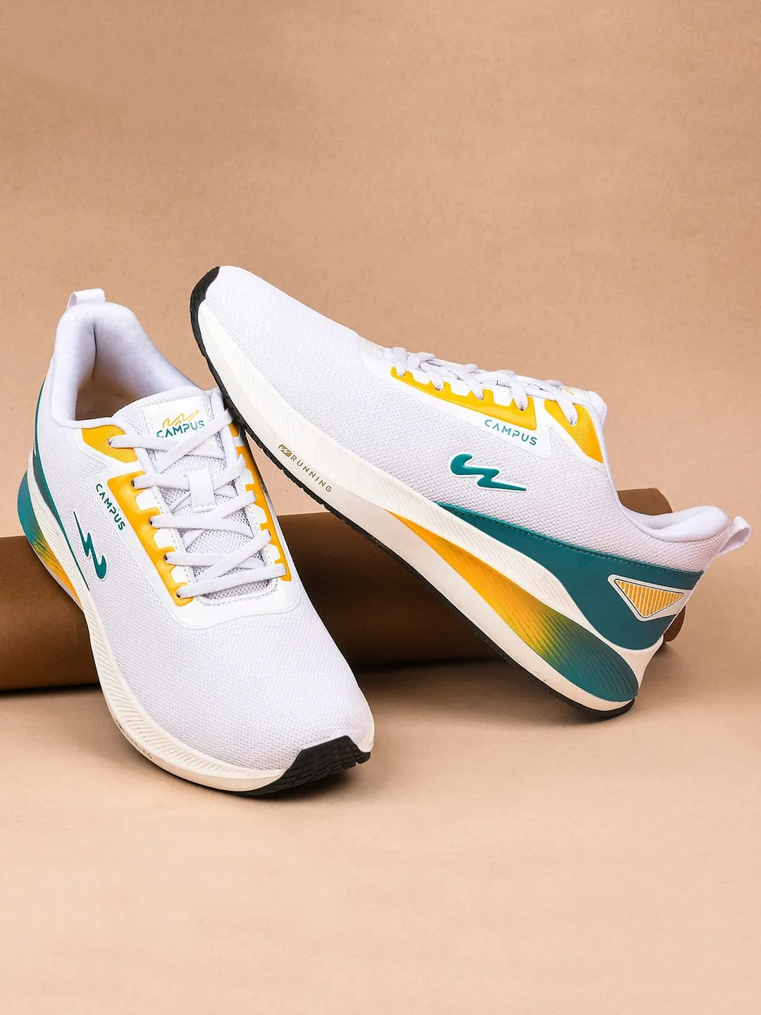 CAMP KRIPTO White Men's Running Shoes sold by Campus Shoes product image thumbnail 5