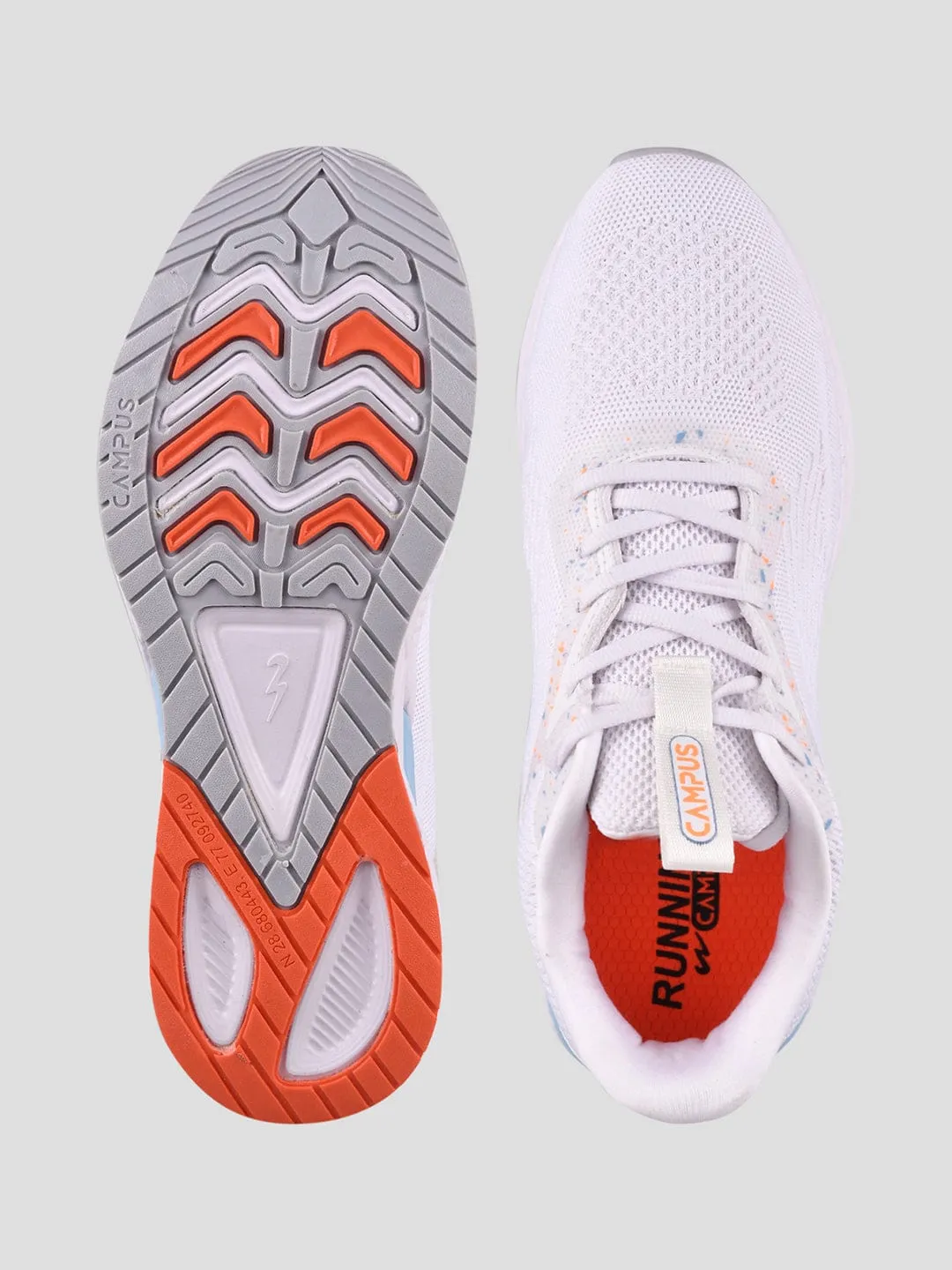 CAMP BONZAI White Men's Running Shoes sold by Campus Shoes product image thumbnail 5