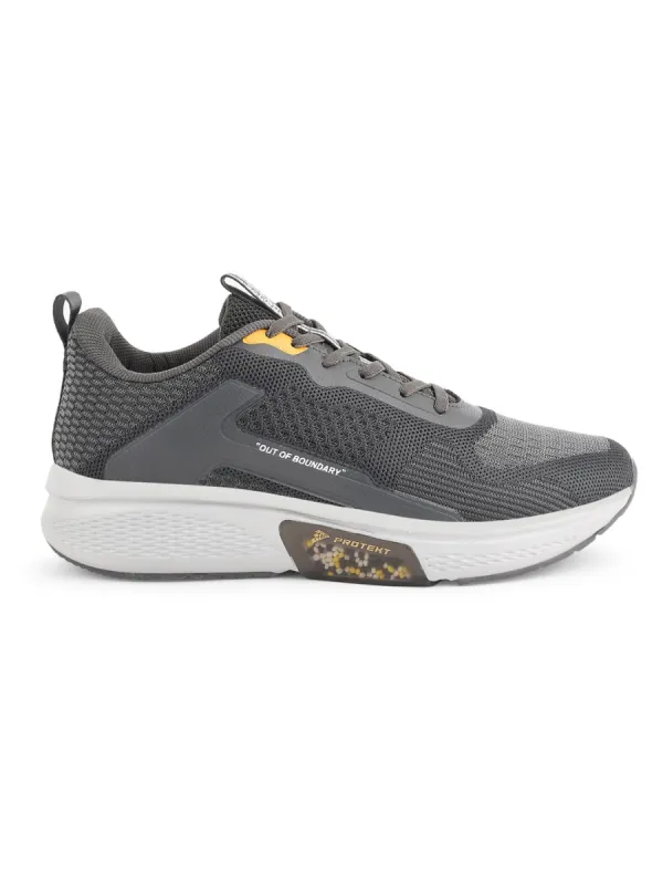 PARKY Grey Men's Running Shoes sold by Campus Shoes