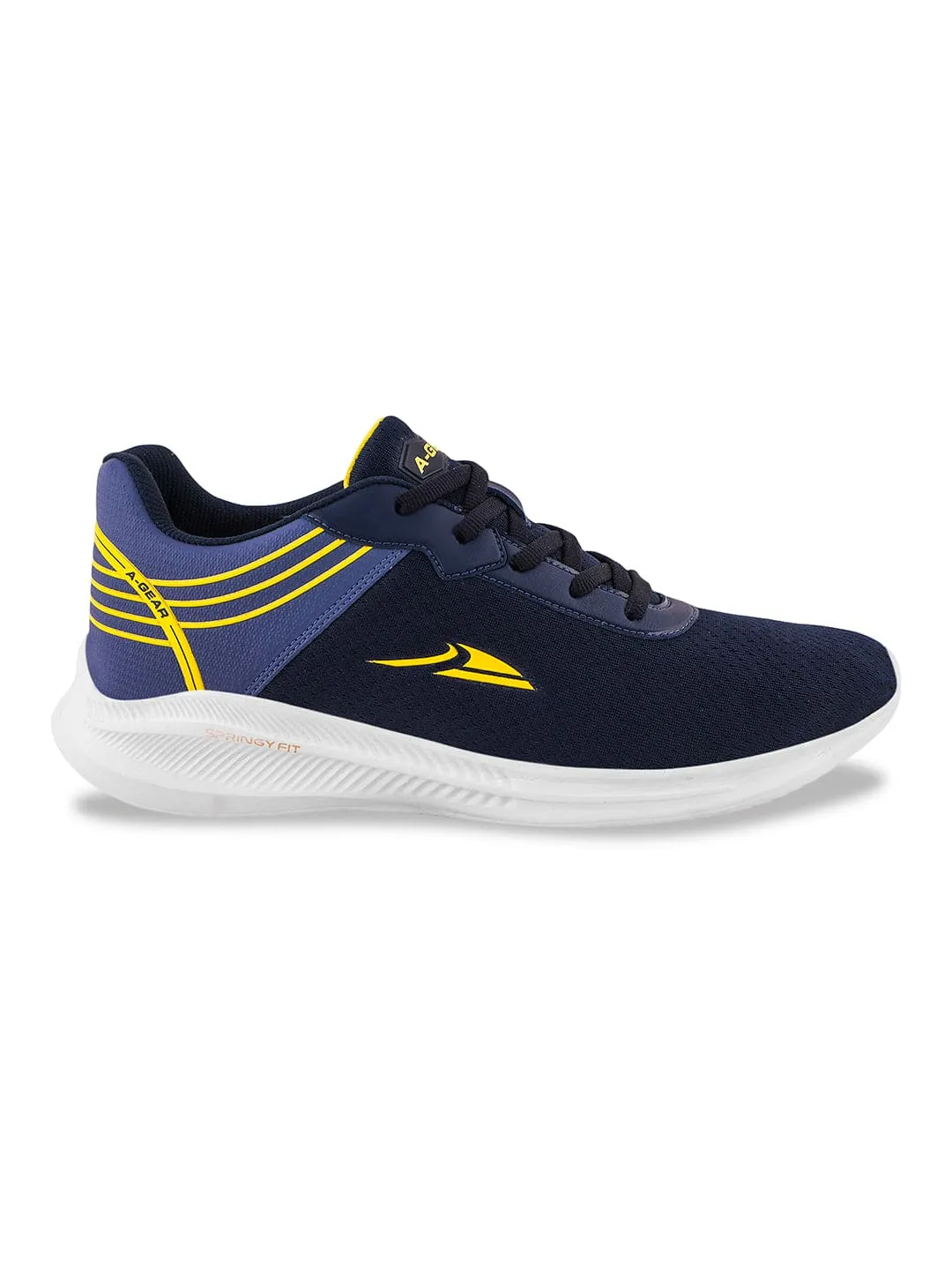 AGR-004 Navy Men's Sports Shoes sold by Campus Shoes