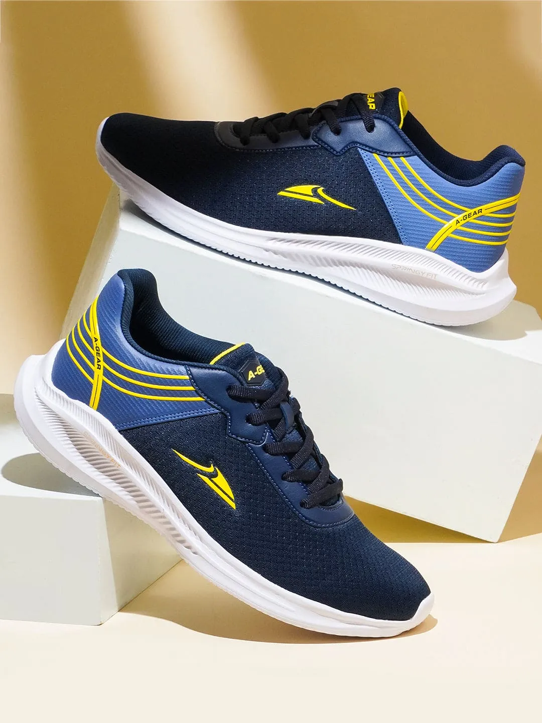 AGR-004 Navy Men's Sports Shoes sold by Campus Shoes product image thumbnail 5