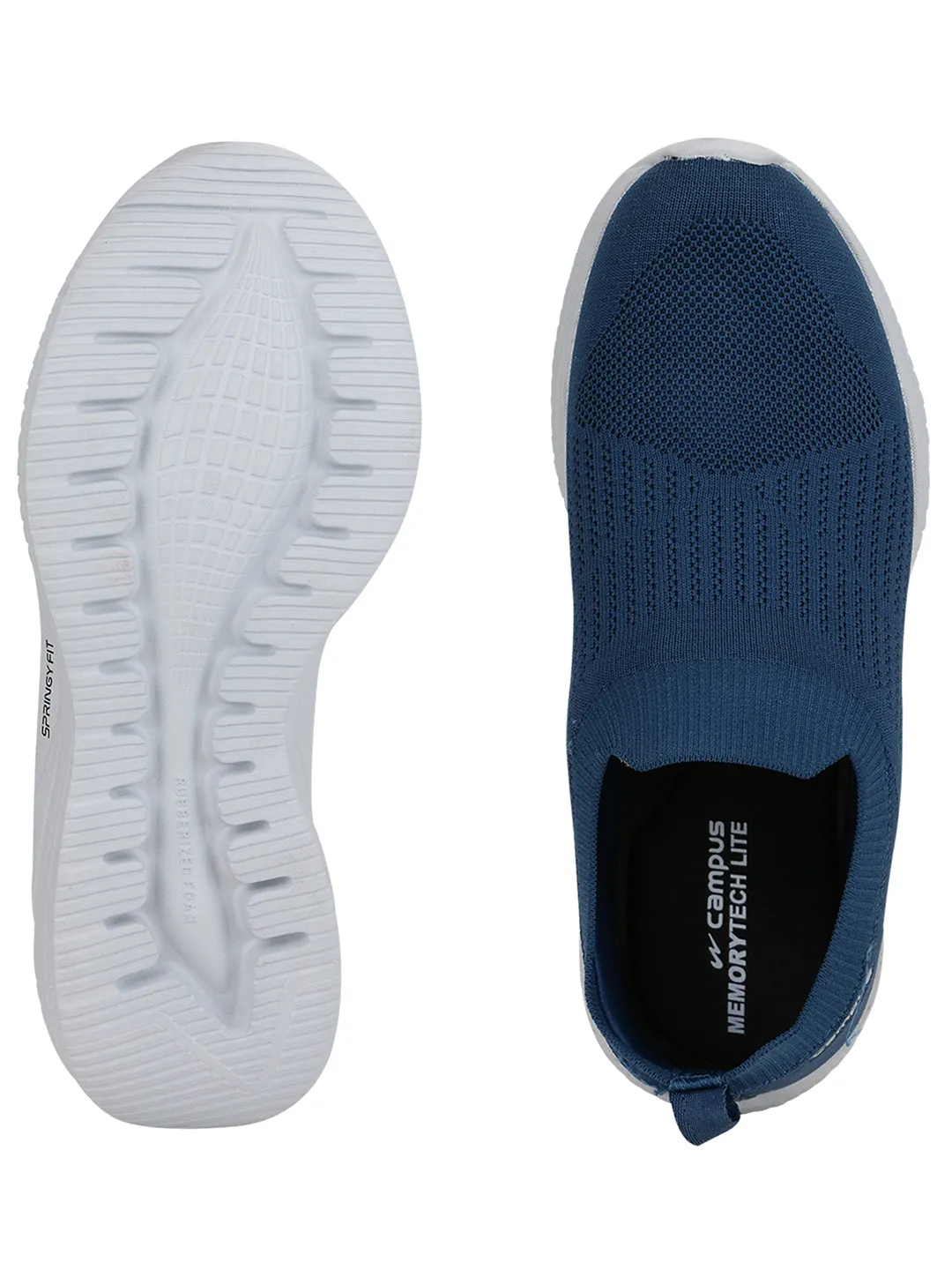 BOOMER Blue Men's Walking Shoes sold by Campus Shoes product image thumbnail 5