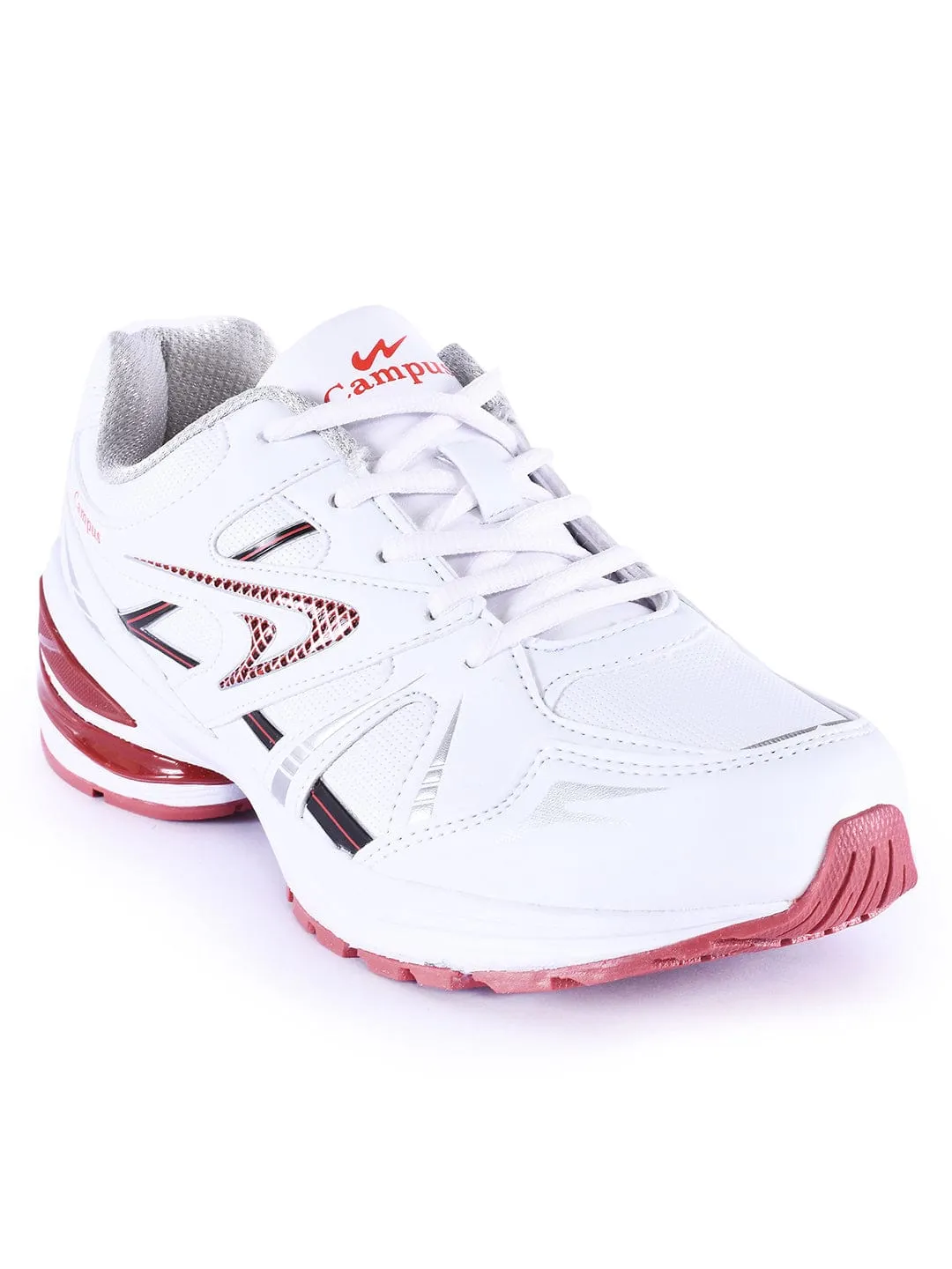 MILFORD-2 White Men's Running Shoes sold by Campus Shoes product image thumbnail 2