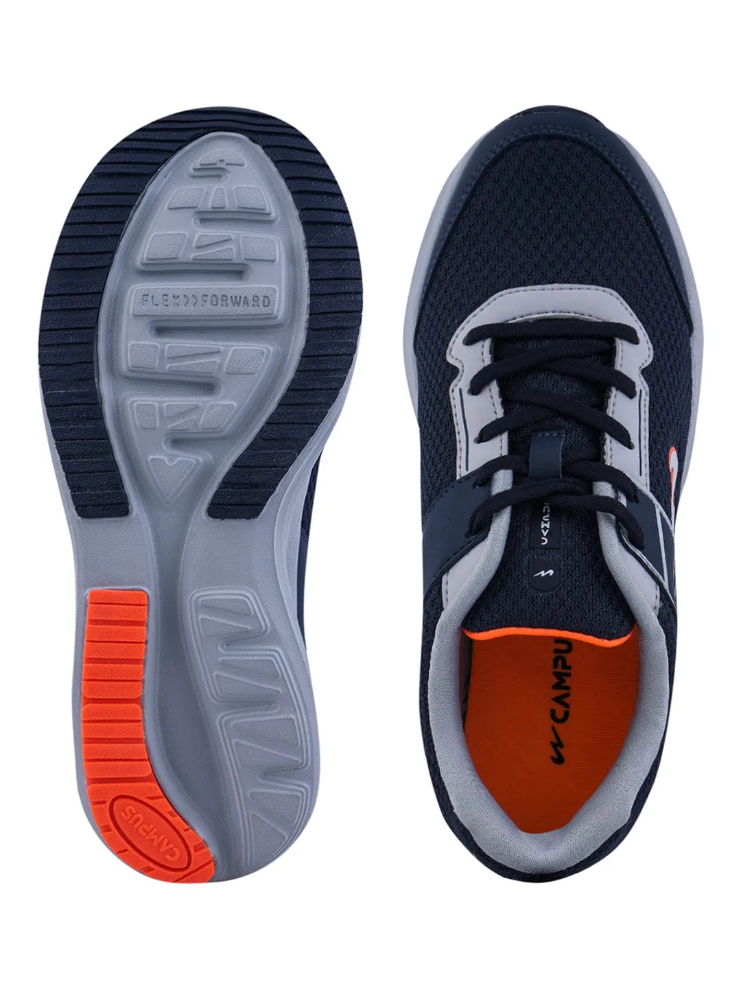 DECOR Navy Men's Sports Shoes sold by Campus Shoes product image thumbnail 4