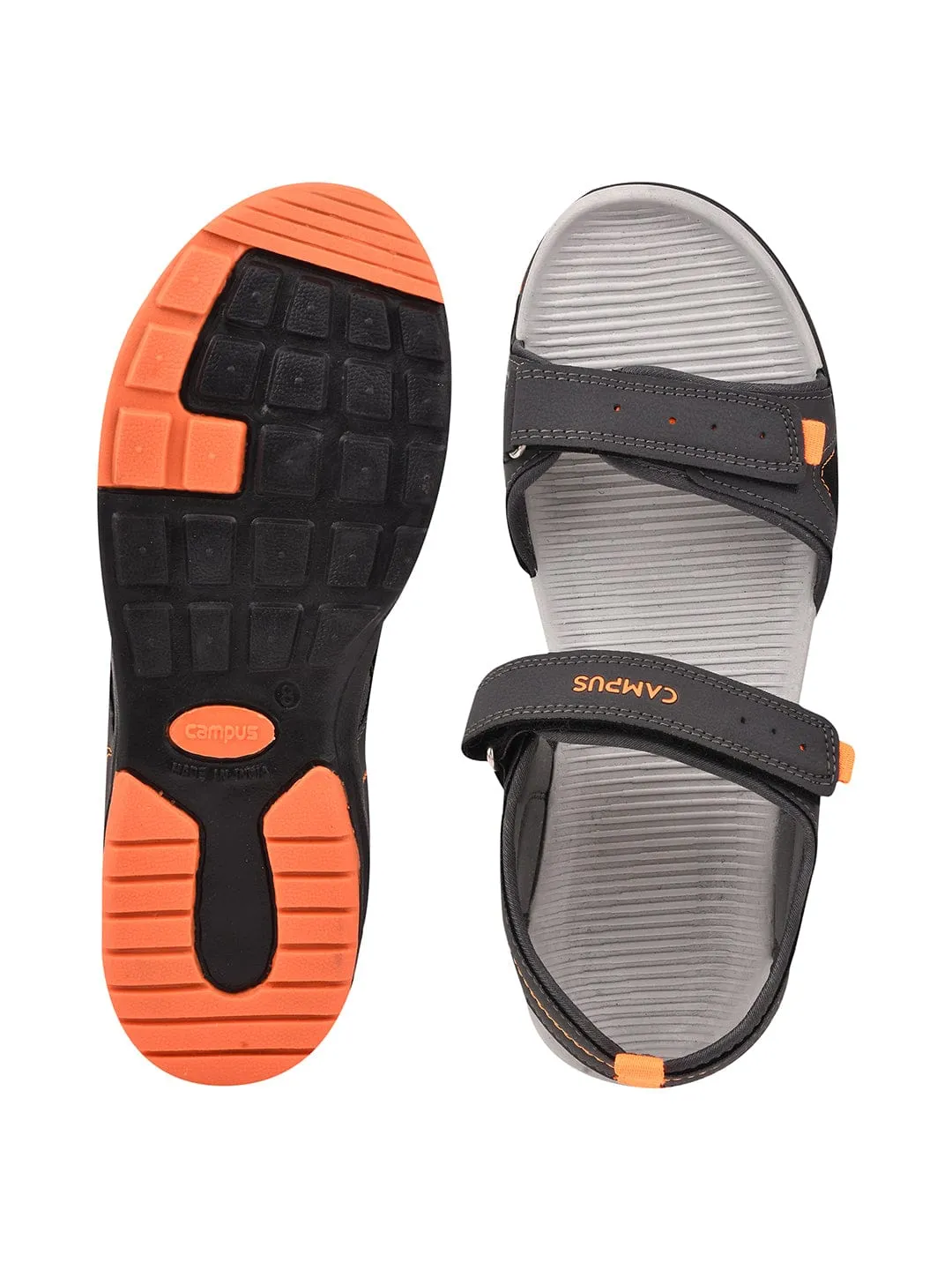 GC-2216 Grey Men's Sandals sold by Campus Shoes product image thumbnail 4