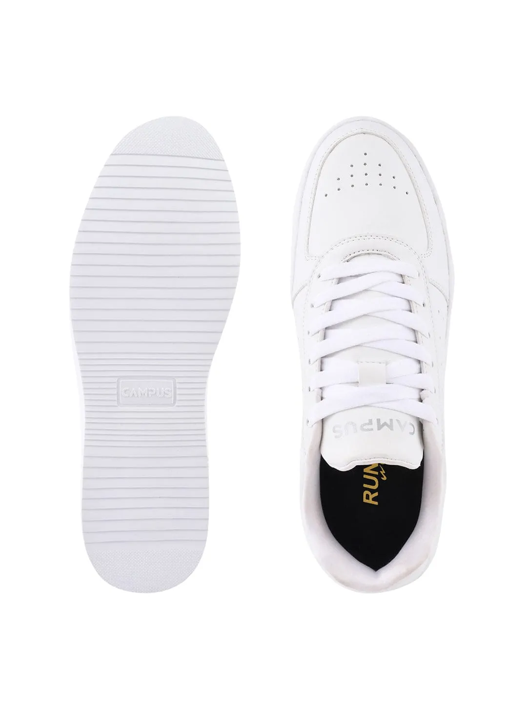CAMP DENVER White Men's Sneakers sold by Campus Shoes product image thumbnail 4