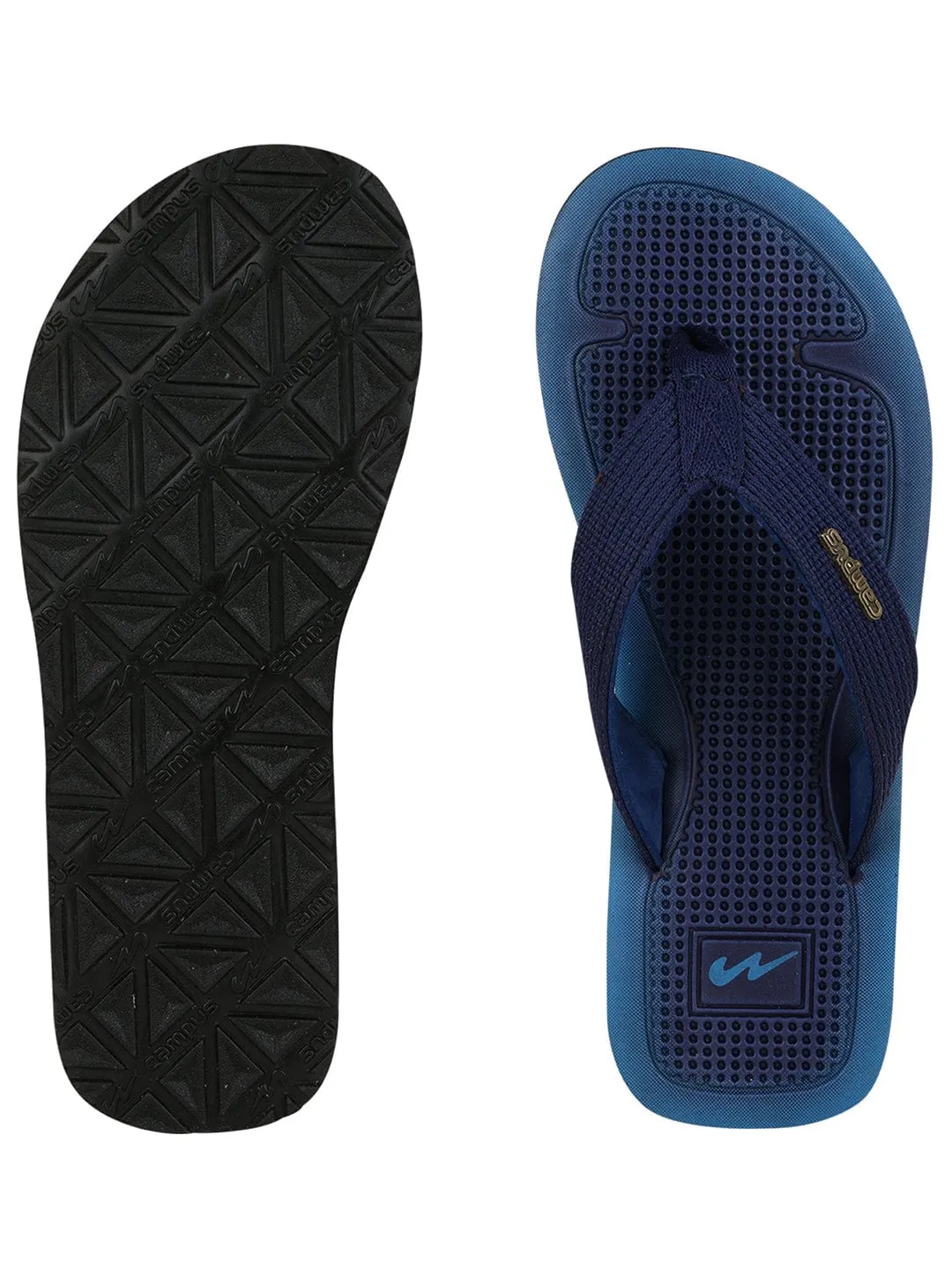 GC-1005B Blue Men's Flip Flops sold by Campus Shoes product image thumbnail 4