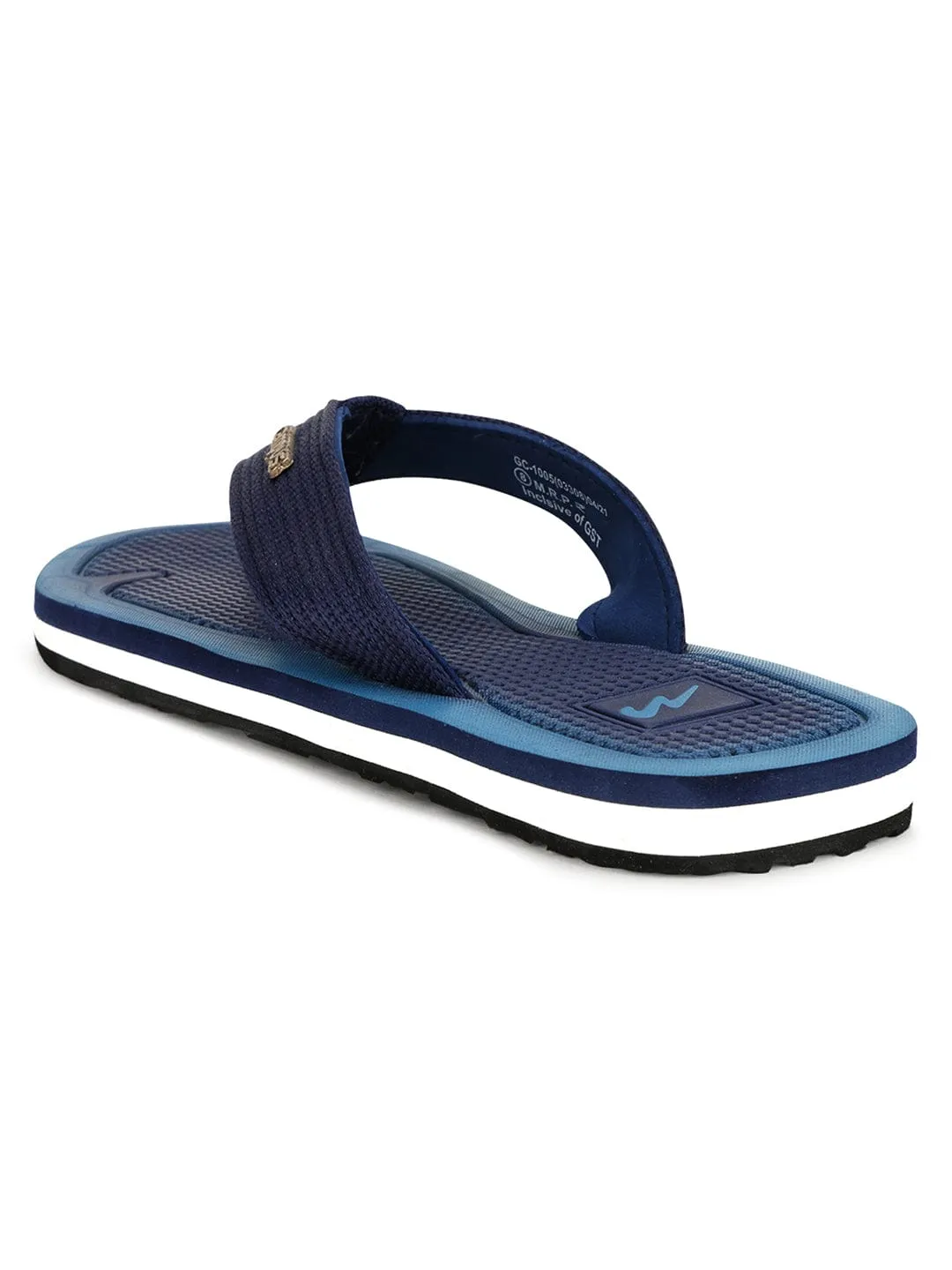 GC-1005B Blue Men's Flip Flops sold by Campus Shoes product image thumbnail 3