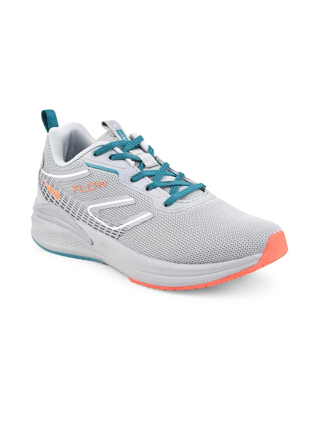 FLOW PRO Grey Men's Running Shoes sold by Campus Shoes product image thumbnail 2
