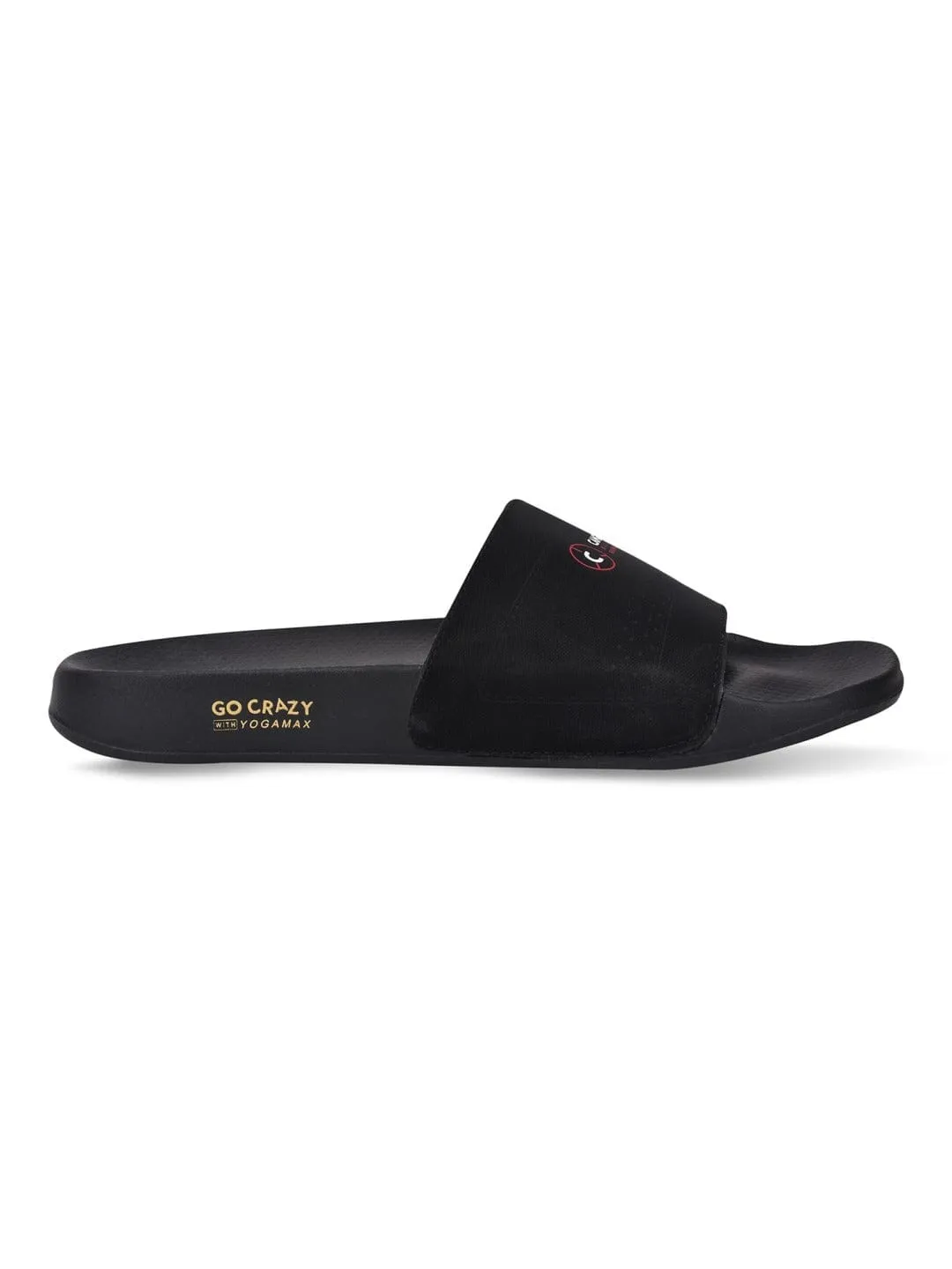 SL-408 Black Men's Slides sold by Campus Shoes product image thumbnail 2