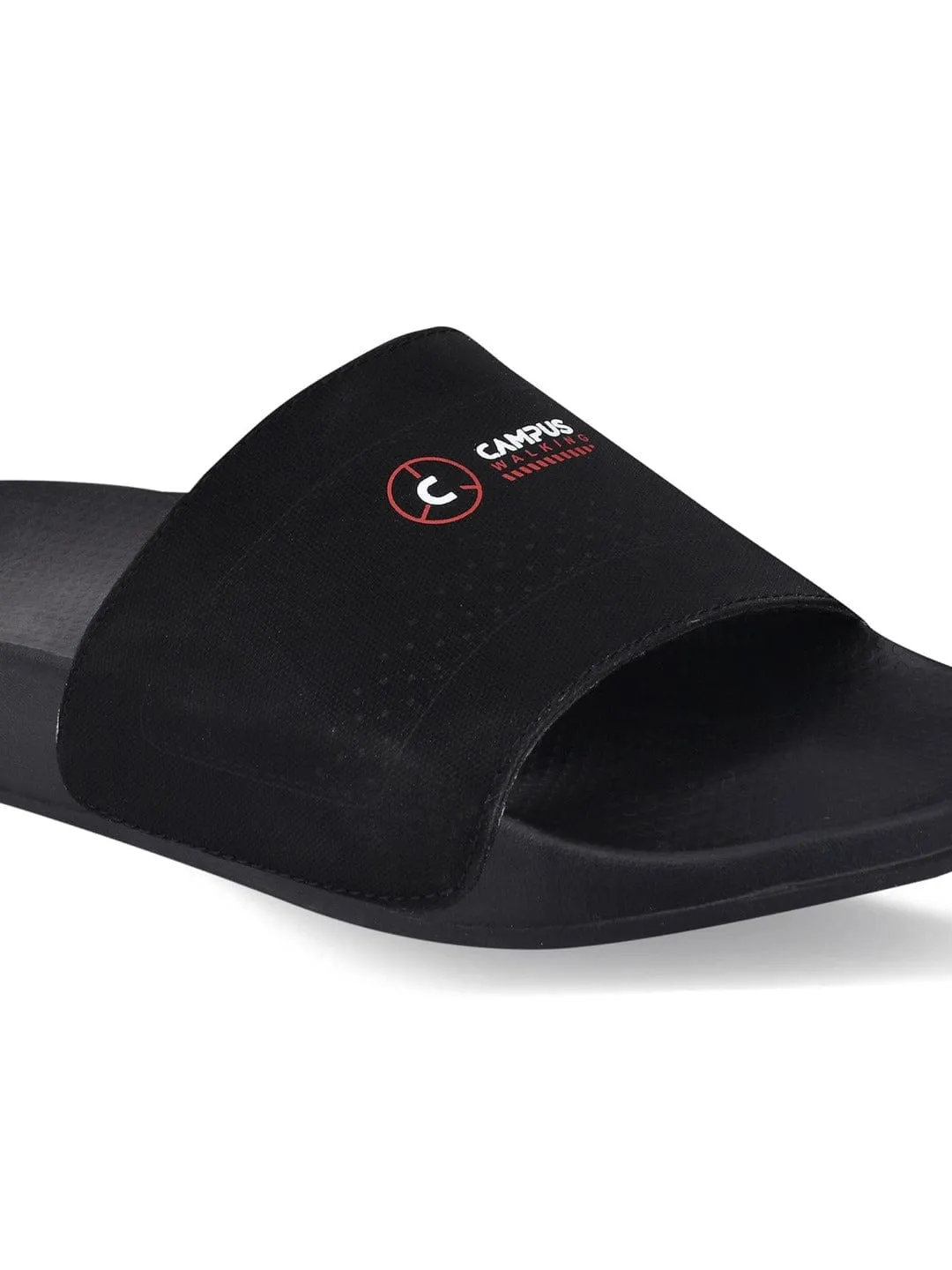 SL-408 Black Men's Slides sold by Campus Shoes product image thumbnail 4