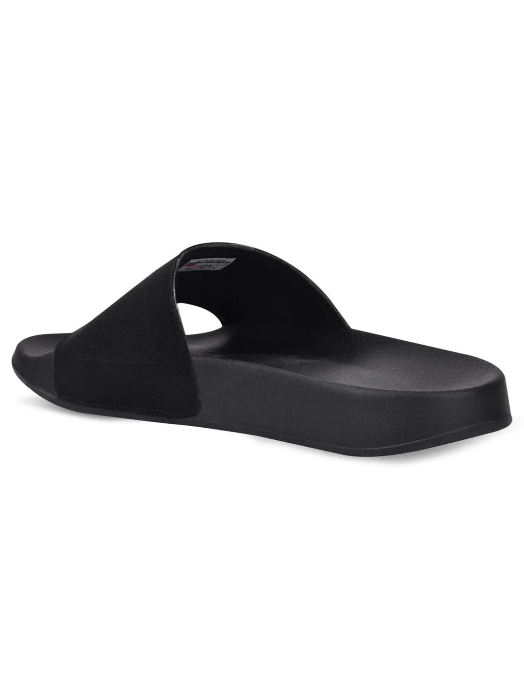SL-408 Black Men's Slides sold by Campus Shoes product image thumbnail 3