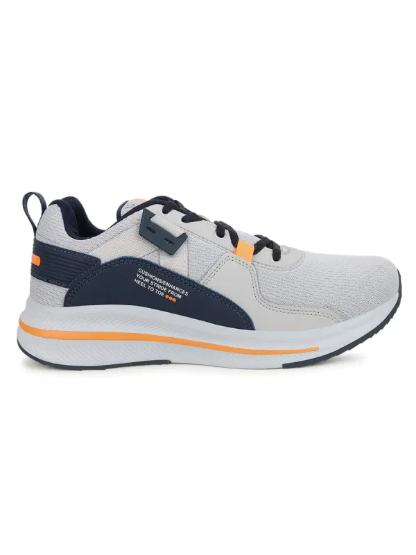 TRILLIUM Grey Men's Running Shoes sold by Campus Shoes