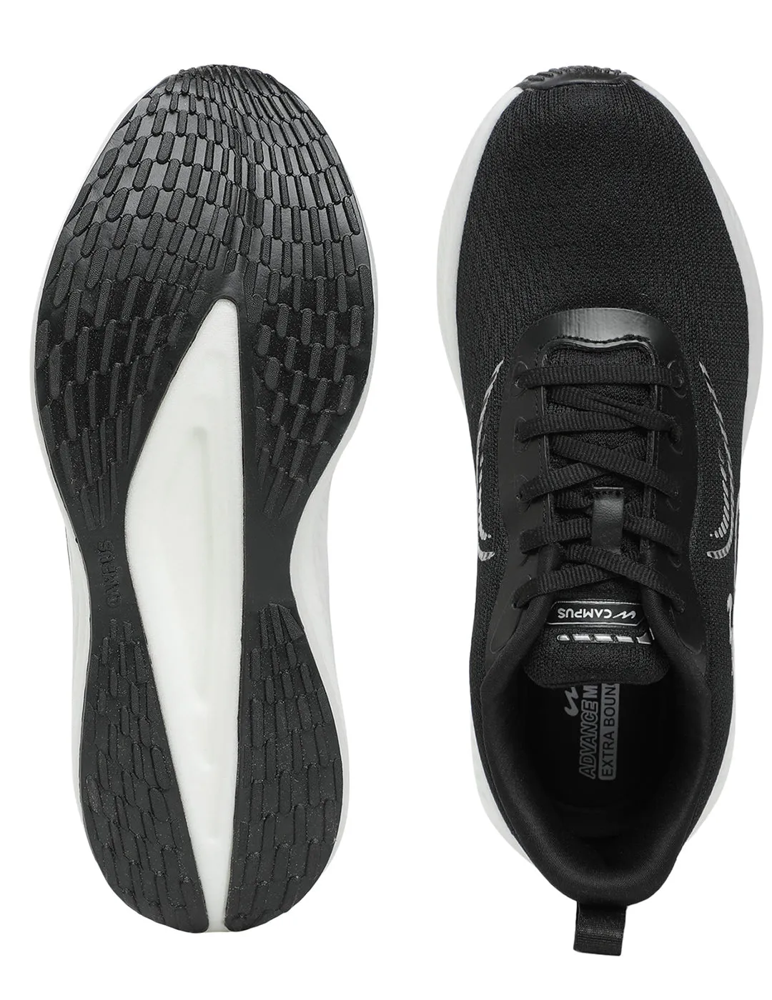 SLAKE Black Men Sports Shoes sold by Campus Shoes product image thumbnail 5