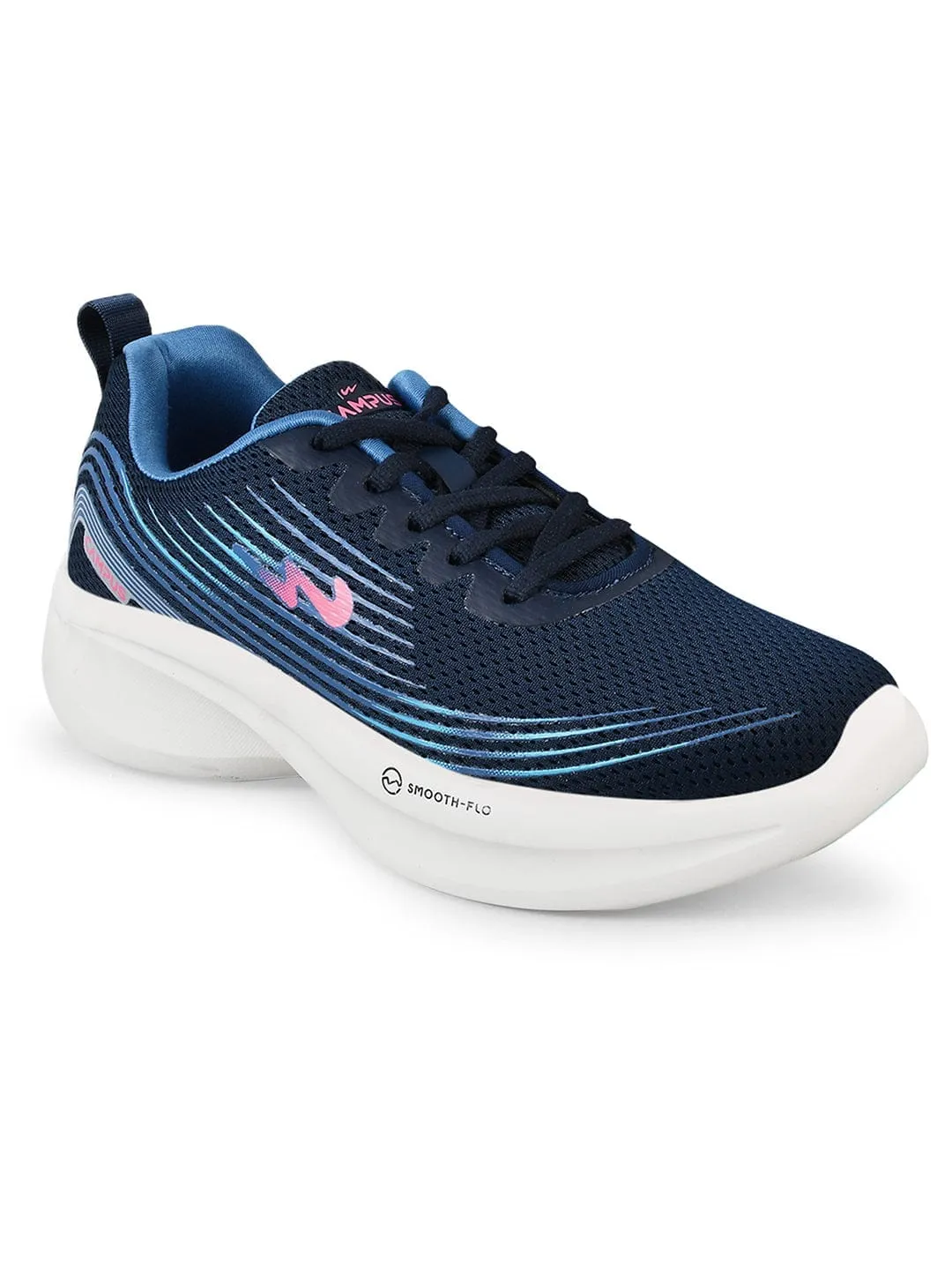 CAMP-LEX Navy Women's Sneakers sold by Campus Shoes product image thumbnail 2