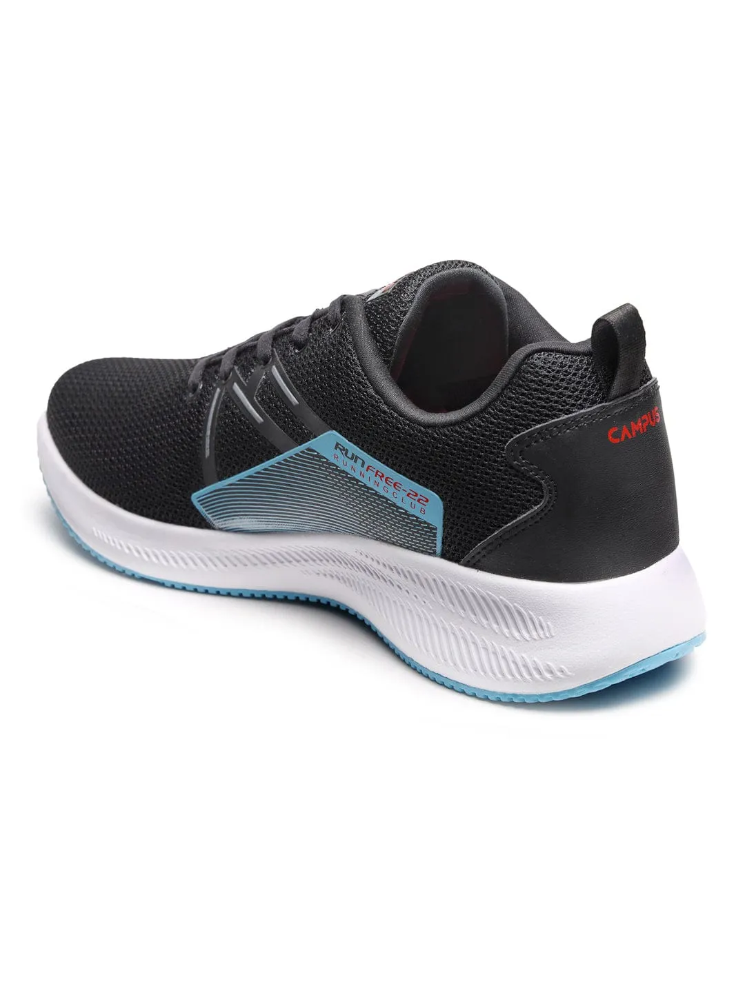 STRANGER Black Men's Running Shoes sold by Campus Shoes product image thumbnail 3